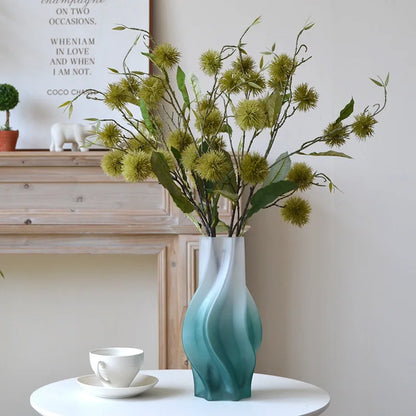 Artificial Plants Dandelion Bouquet Vases for Home Decor Wedding Decorative Fake Flowers Needlework Ornamental Flowerpot Taj Home Store