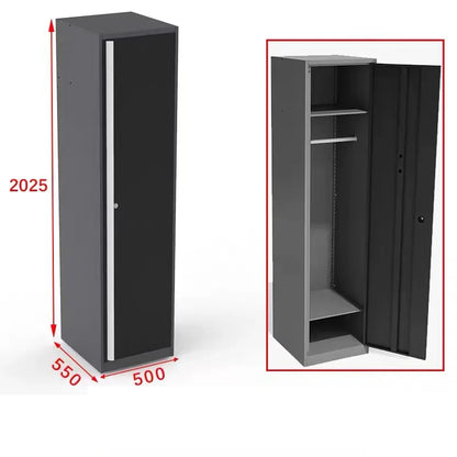 Garage Steel Mechanic Tools Storage Cabinet With Wall Cabinets Single,double-door Cabinets And Tool Trolley For Workshop Taj Home Store