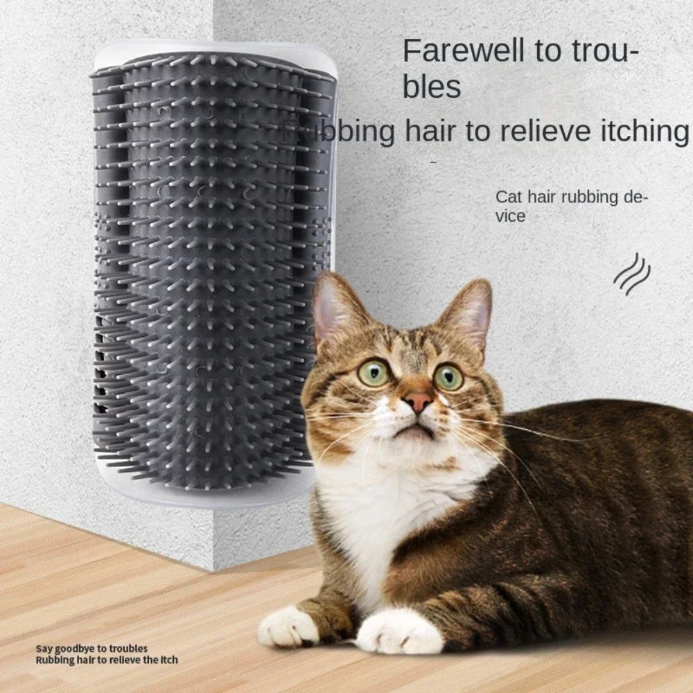 Pet Cats Corner Brush  Tree Massager Comb Accessories Sandbox for Cats Tower Scratcher Scratching Post Scrapers Stuff Supplies Taj Home Store