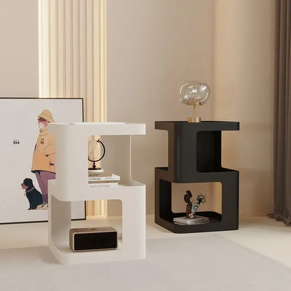 small bedside cabinet, luxurious and simple modern coffee table, a few sides, Nordic creative living room, a few corners. Taj Home Store