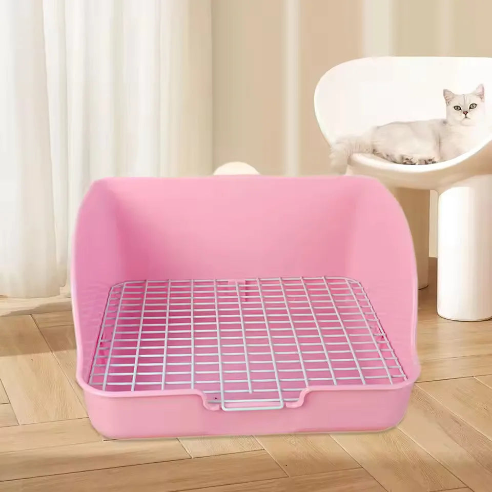 Corner Rabbit Litter Box Durable Toilet Trainer for Ferret Hamster Guinea Pig Small Animal Pet Supplies Animal Potty Taj Home Store