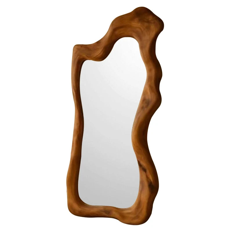 Irregular Makeup Mirror Aesthetic Art Modern Women Design Standing Mirror Macrame Cool Dekoracyjne Lustra House Accessories Taj Home Store