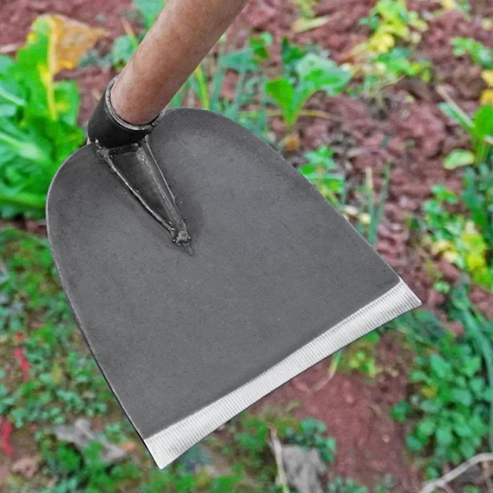 Garden Hoe Household Outdoor Farming Tools Forging Weeding Hoe for Digging Soil Planting Vegetables Flowers Taj Home Store