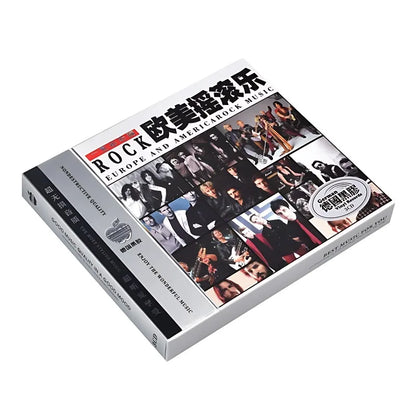 European And American Classic English Rock Music Song Cd Set Selected Car Cd Record 3cd Taj Home Store