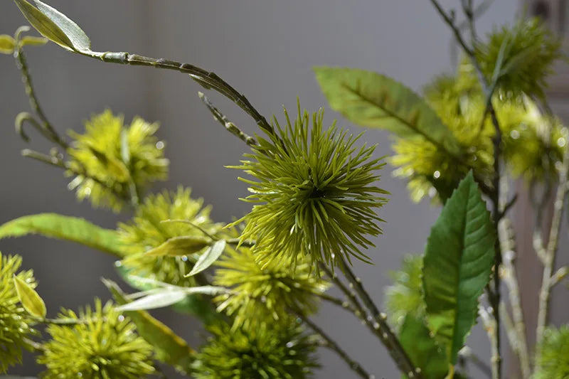 Artificial Plants Dandelion Bouquet Vases for Home Decor Wedding Decorative Fake Flowers Needlework Ornamental Flowerpot Taj Home Store
