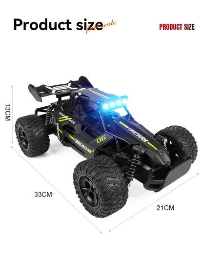 ZWN 1:12 1:16 20KM/H RC Car With LED Lights 2.4G Alloy Off-Road High Speed Vehicle Remote Control Cars Toys for Children Gifts Taj Home Store