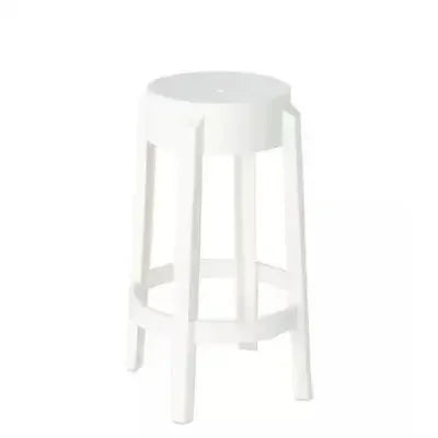Chic Transparent Acrylic Bar Stool Modern Fashion High Seat Simple Plastic Bar Stool Design Taj Home Store