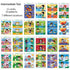 Find Differences Card Game Reusable Cartoon Educational Puzzle for Kids Three Difficulty Levels for Focus Attention Training Taj Home Store