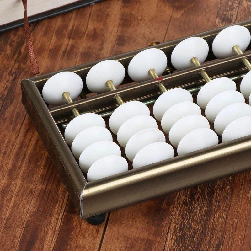 17 Digits Rods Soroban Standard Abacus Chinese Japanese Calculator Counting Tool Math Learning Beginners Taj Home Store