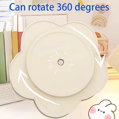 1pc 360 degree cute rotating pen holder, large capacity multifunctional desktop stationery storage box, stationery storage Taj Home Store
