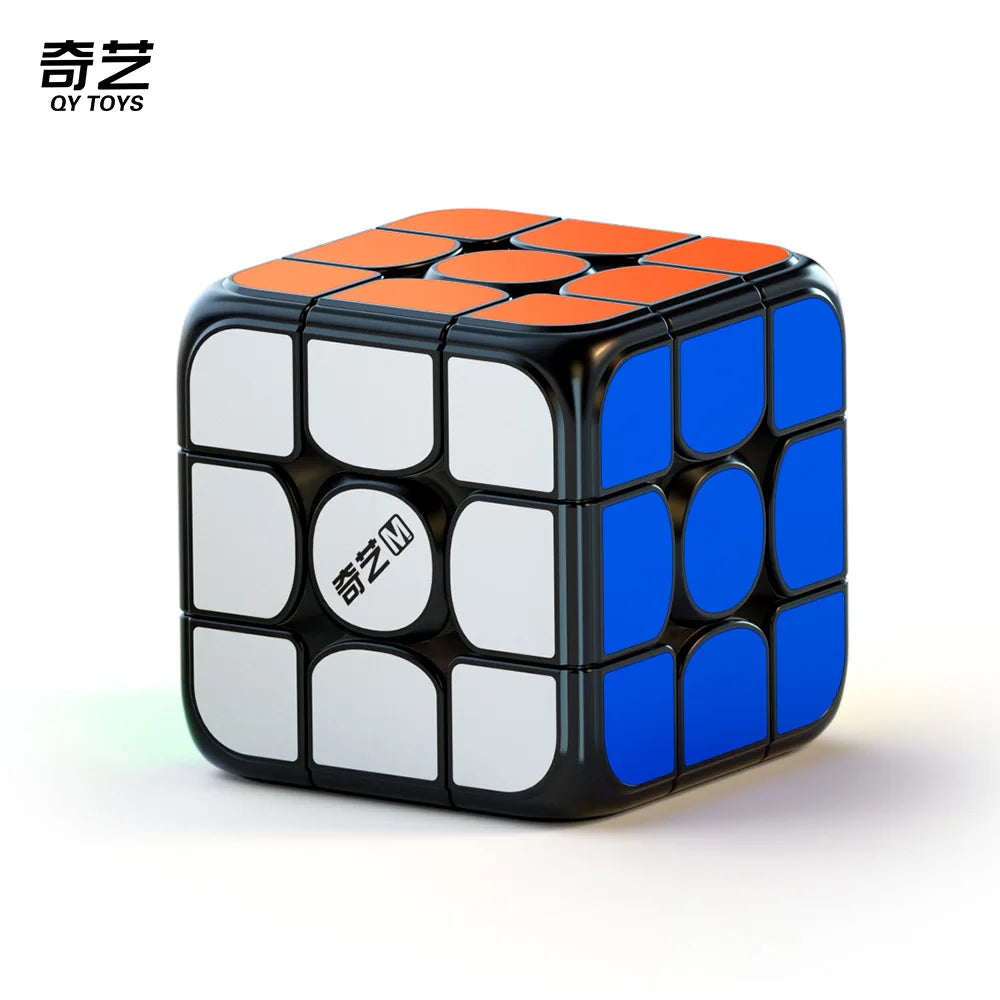 [JudyCube] QIYI M PRO Series Qiyi M PRO V2 Pioneer UV 3X3 Magnetic Magic Speed Cube QIYI Magnetic Fidget Toys Children&