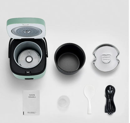 Mini Rice Cooker Automatic Household Kitchen Electric Cooking machine 1-2 People Food Warmer Steamer 1.2L Small Rice Cooker Taj Home Store