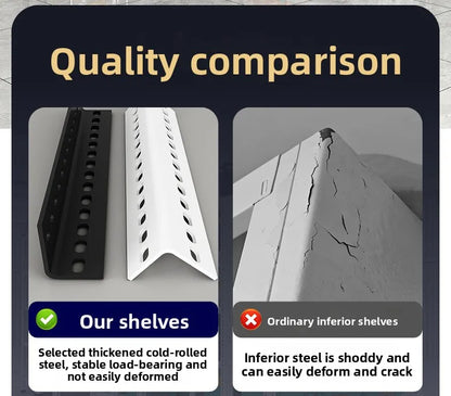 Shelves Home Shelves Living Room Multi-layer Balcony Living Room Kitchen Iron Shelves Taj Home Store
