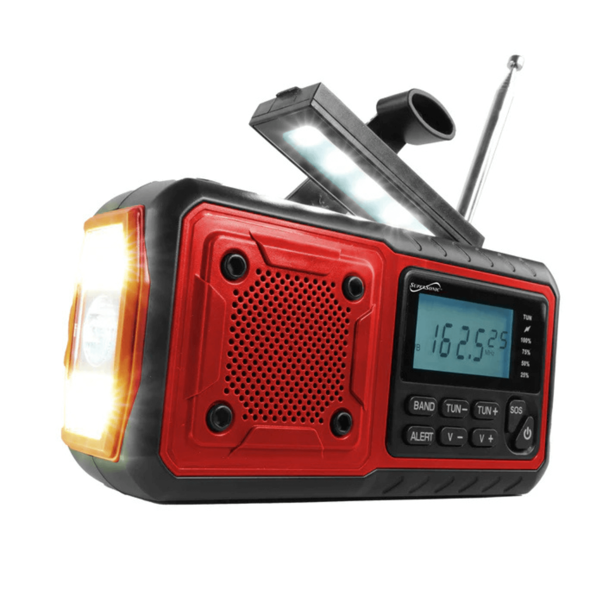 Supersonic Guardian Multi-Powered Emergency Radio with NOAA Jupiter Gear Home