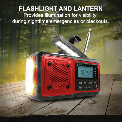 Supersonic Guardian Multi-Powered Emergency Radio with NOAA Jupiter Gear Home