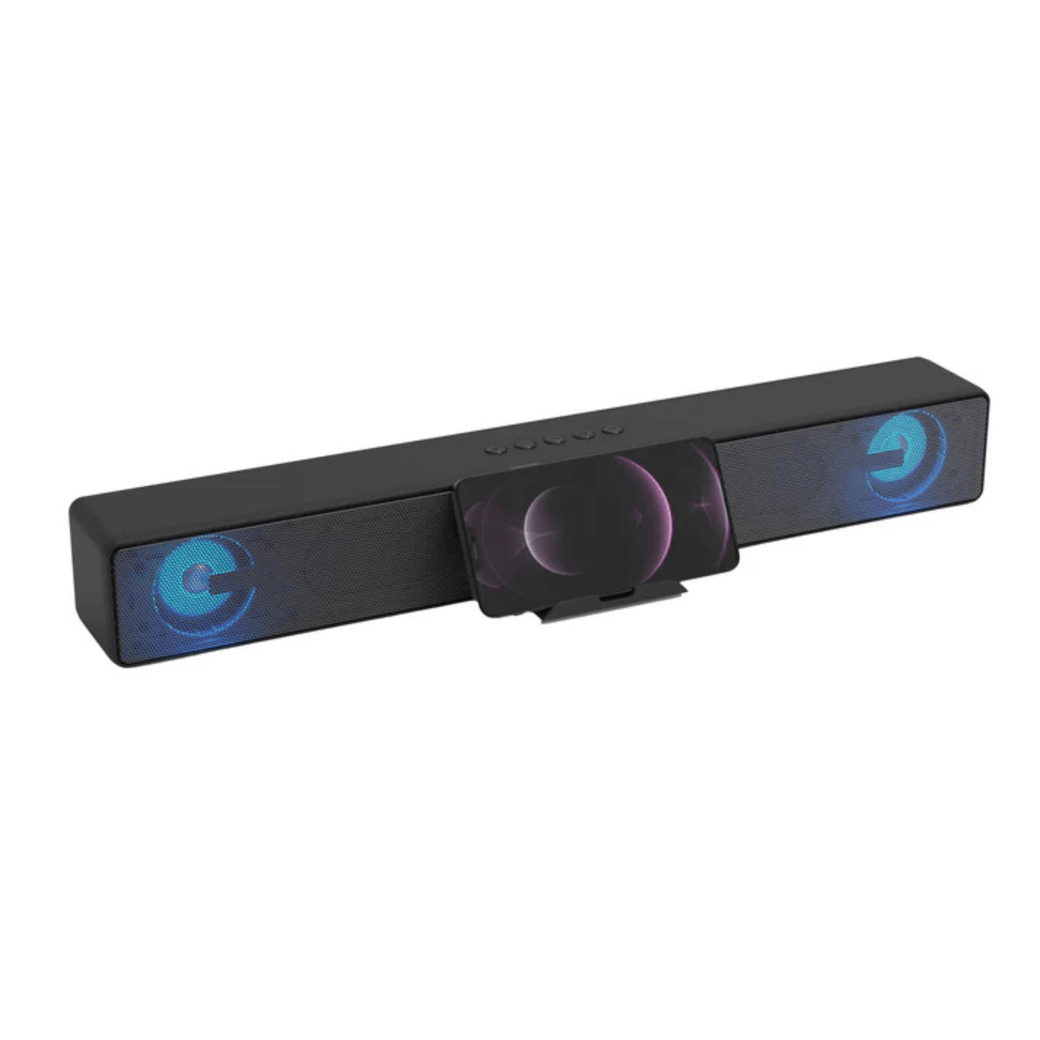 Supersonic 17.6-Inch Portable 10W Bluetooth Soundbar Jupiter Gear Home