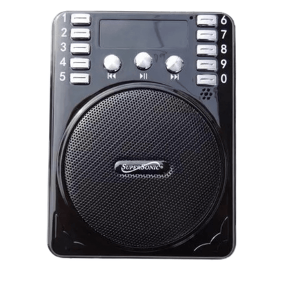 Supersonic Bluetooth Portable PA System Jupiter Gear Home