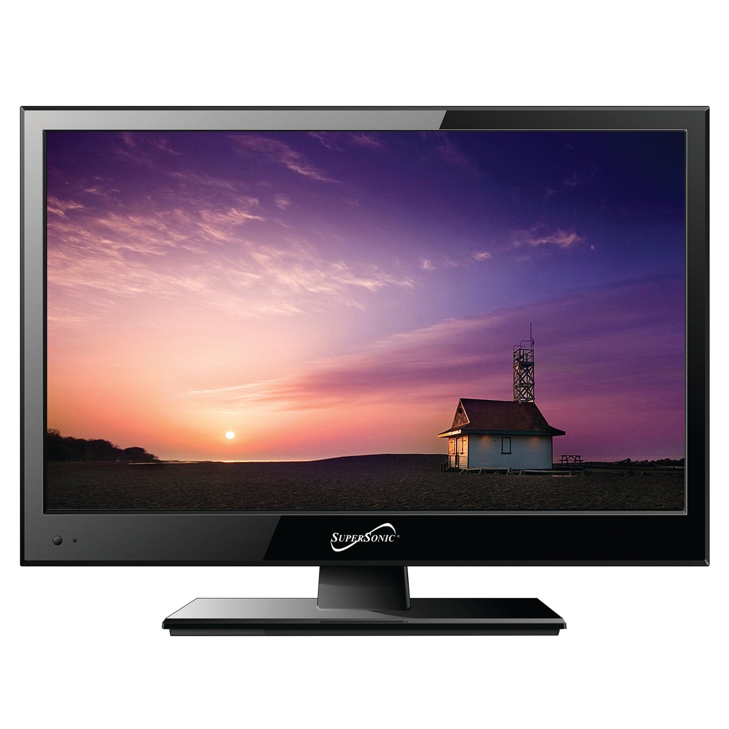Supersonic 15.6" 12 Volt ACDC Widescreen LED HDTV with USB and HDMI (SC-1511) Jupiter Gear Home
