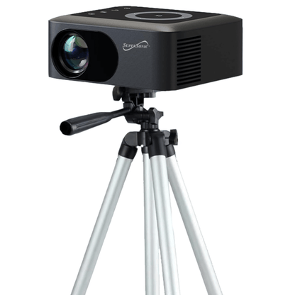 Supersonic Ultimate Soundbar Projector Combo with Built-In Bluetooth and RGB LED Lights Jupiter Gear Home