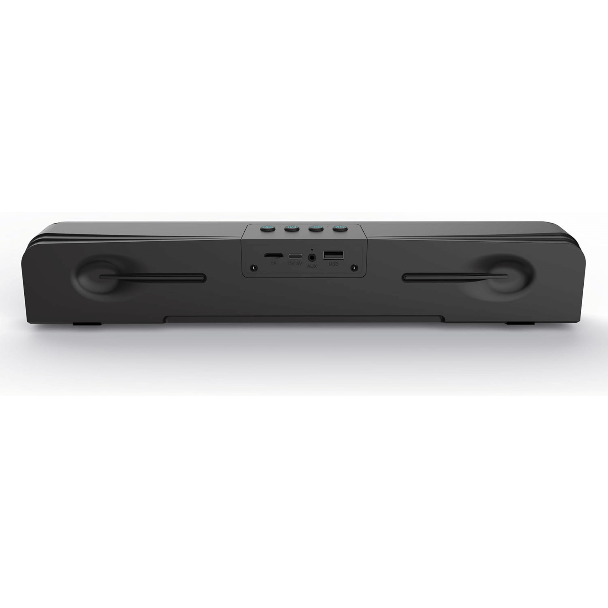 Supersonic Ultimate Soundbar Projector Combo with Built-In Bluetooth and RGB LED Lights Jupiter Gear Home