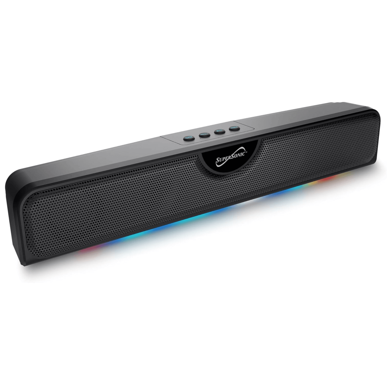 Supersonic Ultimate Soundbar Projector Combo with Built-In Bluetooth and RGB LED Lights Jupiter Gear Home