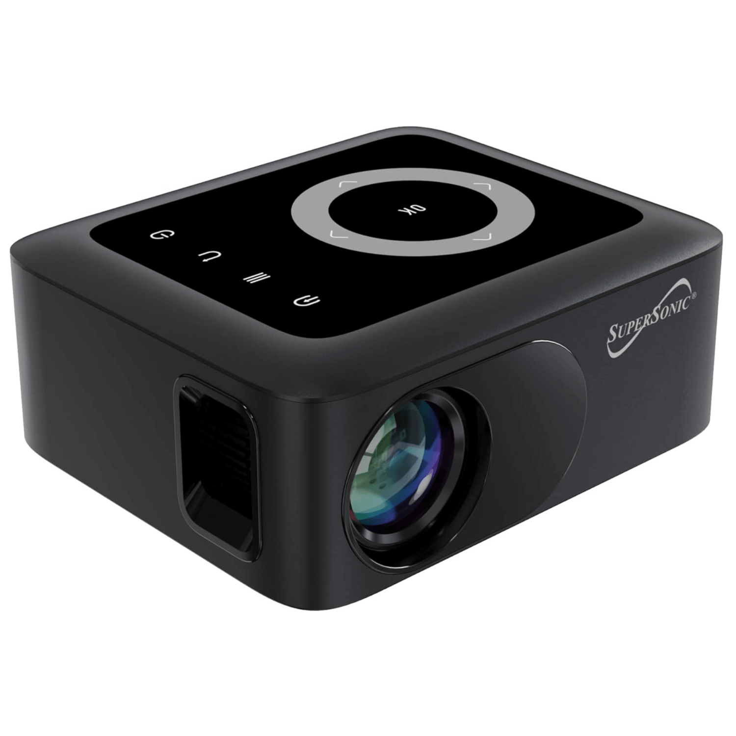 Supersonic Ultimate Soundbar Projector Combo with Built-In Bluetooth and RGB LED Lights Jupiter Gear Home