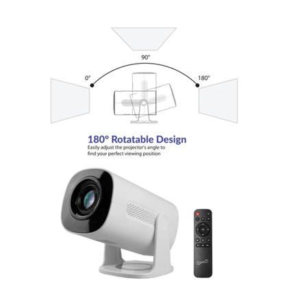 Supersonic Smart WiFi Streaming Projector with Bluetooth Jupiter Gear Home
