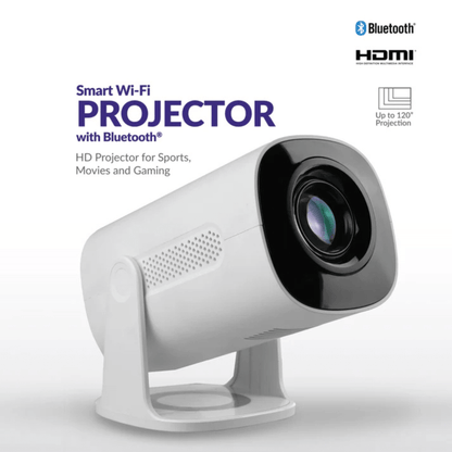 Supersonic Smart WiFi Streaming Projector with Bluetooth Jupiter Gear Home