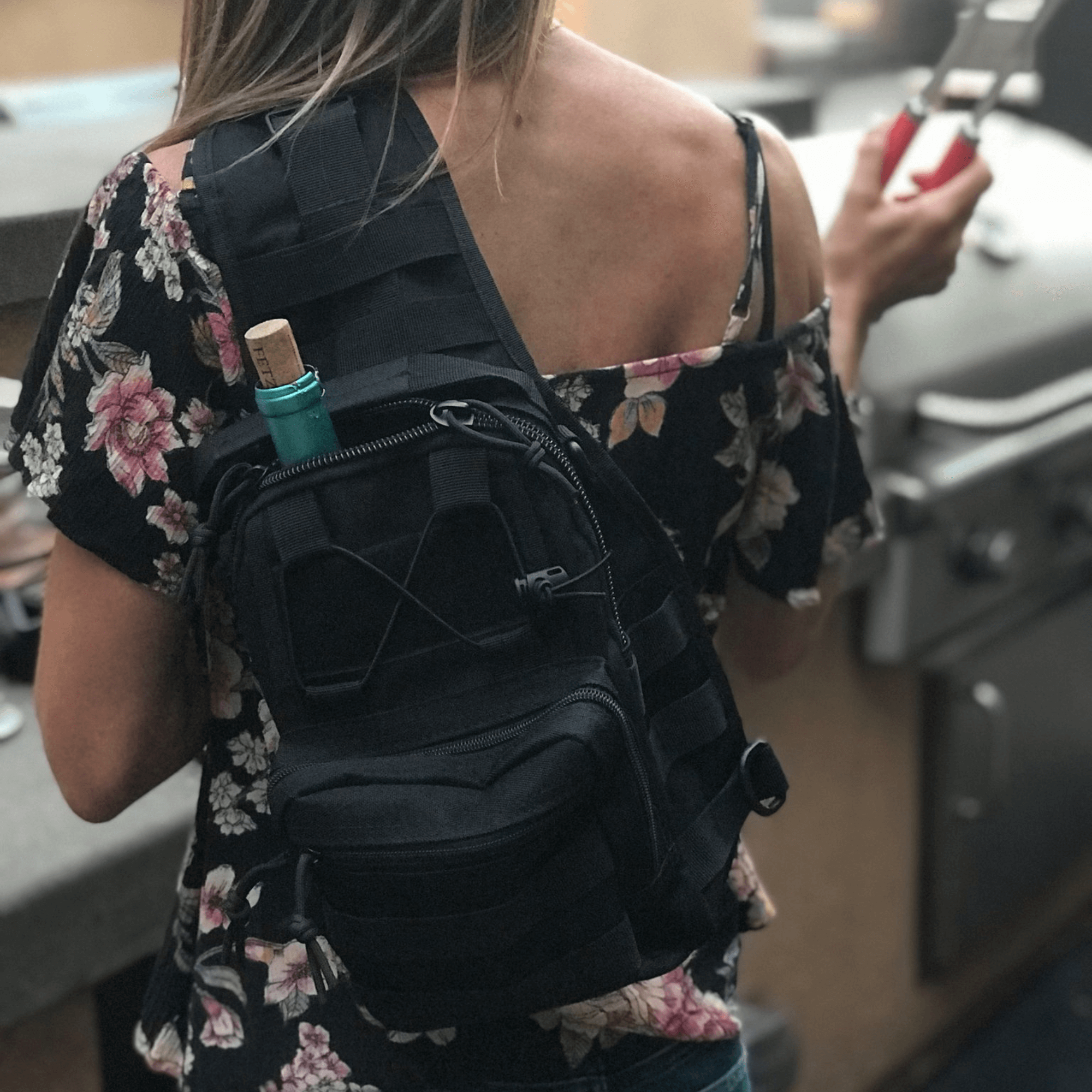 JupiterGear Tactical Military Sling Backpack Shoulder Bag Molle Outdoor Daypack Backpack with Adjustable Strap Jupiter Gear Home