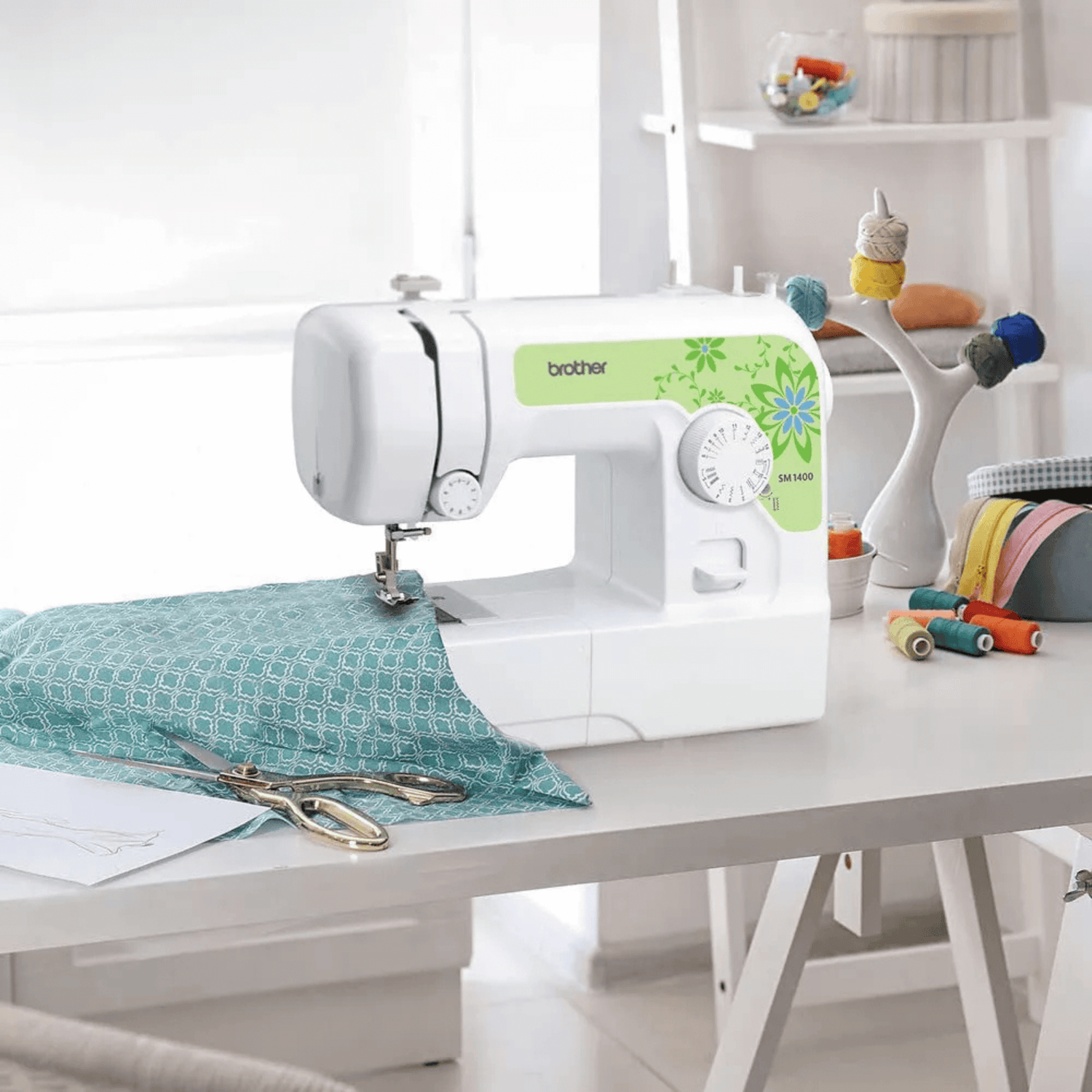 Brother 14-Stitch 35-Function Sewing Machine Jupiter Gear Home