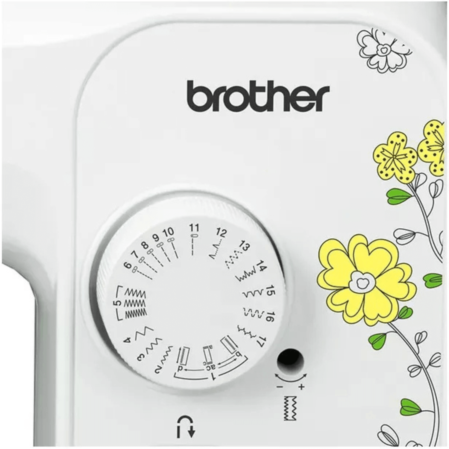 Brother 17-Stitch Free Arm Sewing Machine Jupiter Gear Home