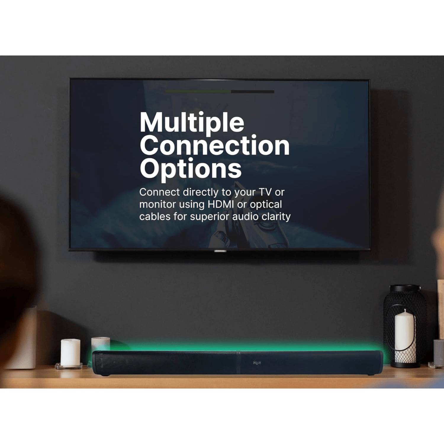 SoundPro 2-in-1 LED BT Stereo Speaker System with RGB Lighting Effects Jupiter Gear Home