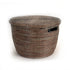 Black Flat Lid Floor Basket DC-Powered by People