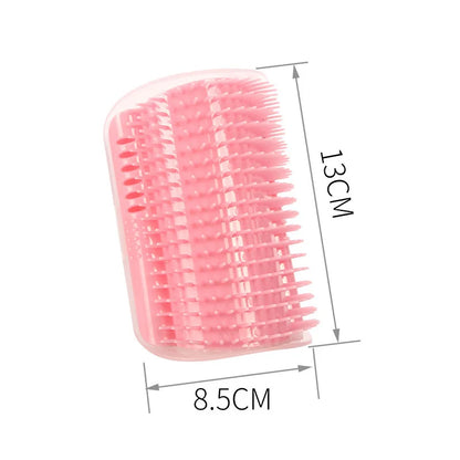 Massage Pet Cat Brush Corner Scrape Hair Removal Beauty Clean Corner Brush Removable Scratcher Comb for Kitten Cat Taj Home Store