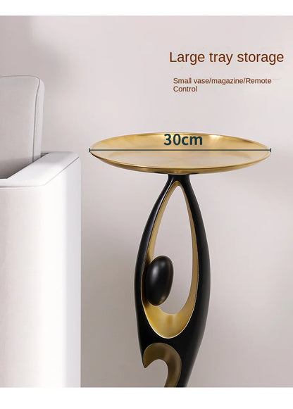 Creative Home Decor Art Abstract Sofa Side Table Light Luxury Living Room Porch Decoration Corner Table Designer Furniture Taj Home Store