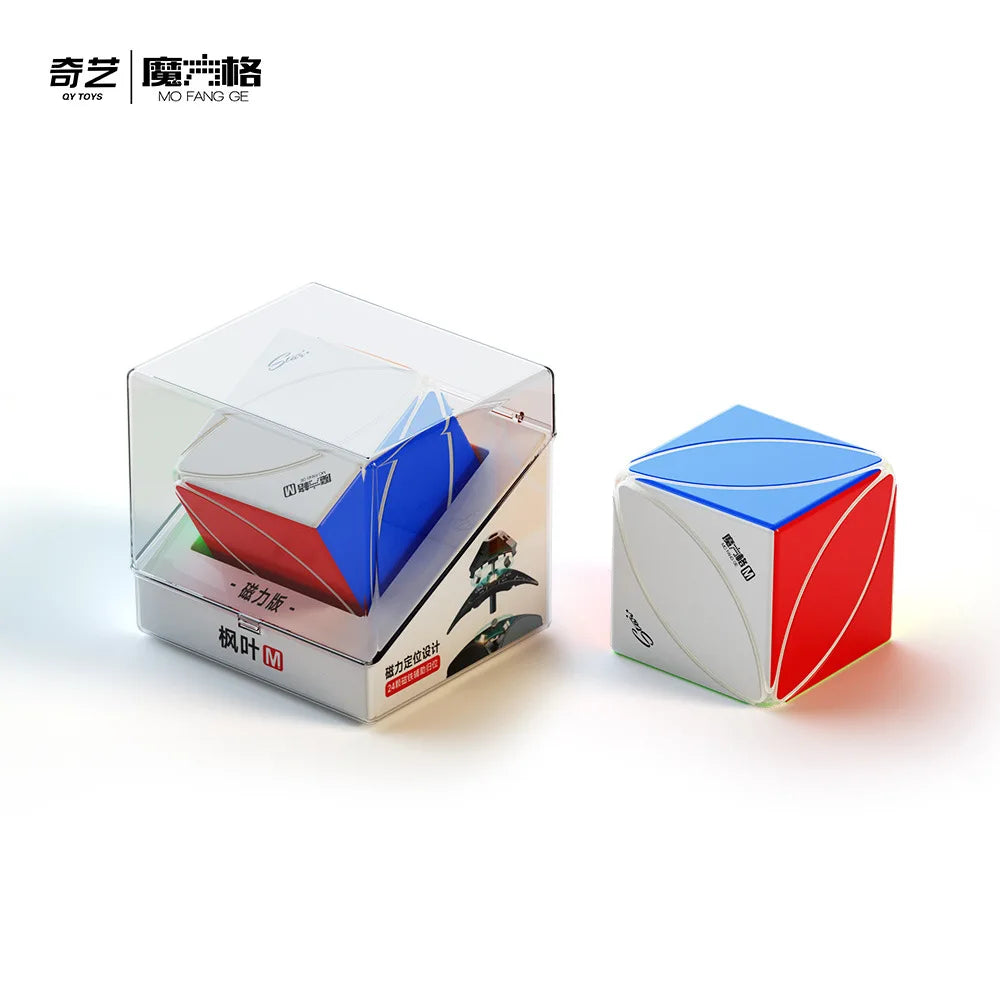 [JudyCube] QIYI M PRO Series Qiyi M PRO V2 Pioneer UV 3X3 Magnetic Magic Speed Cube QIYI Magnetic Fidget Toys Children&