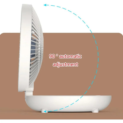Fans, Portable Deformable Fan USB Rechargeable Quiet Pocket Cooling for Office Outdoor Home Travel Folding Small Hand Fan Taj Home Store