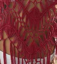 Beach Cover Ups for Swimwear Women Sexy Hand Hook Hollow Out Sunscreen Shirt with Long Tassel Beach Cover Taj Home Store