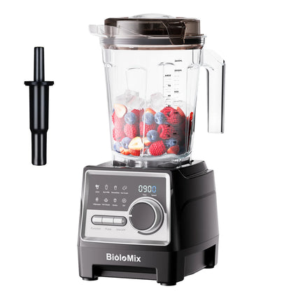 BioloMix 1500W Professional Blender With 2.6L BPA Free Jar With 6 Blades, 7 Preset Program for Smoothies, Shakes, Nut Milk Taj Home Store
