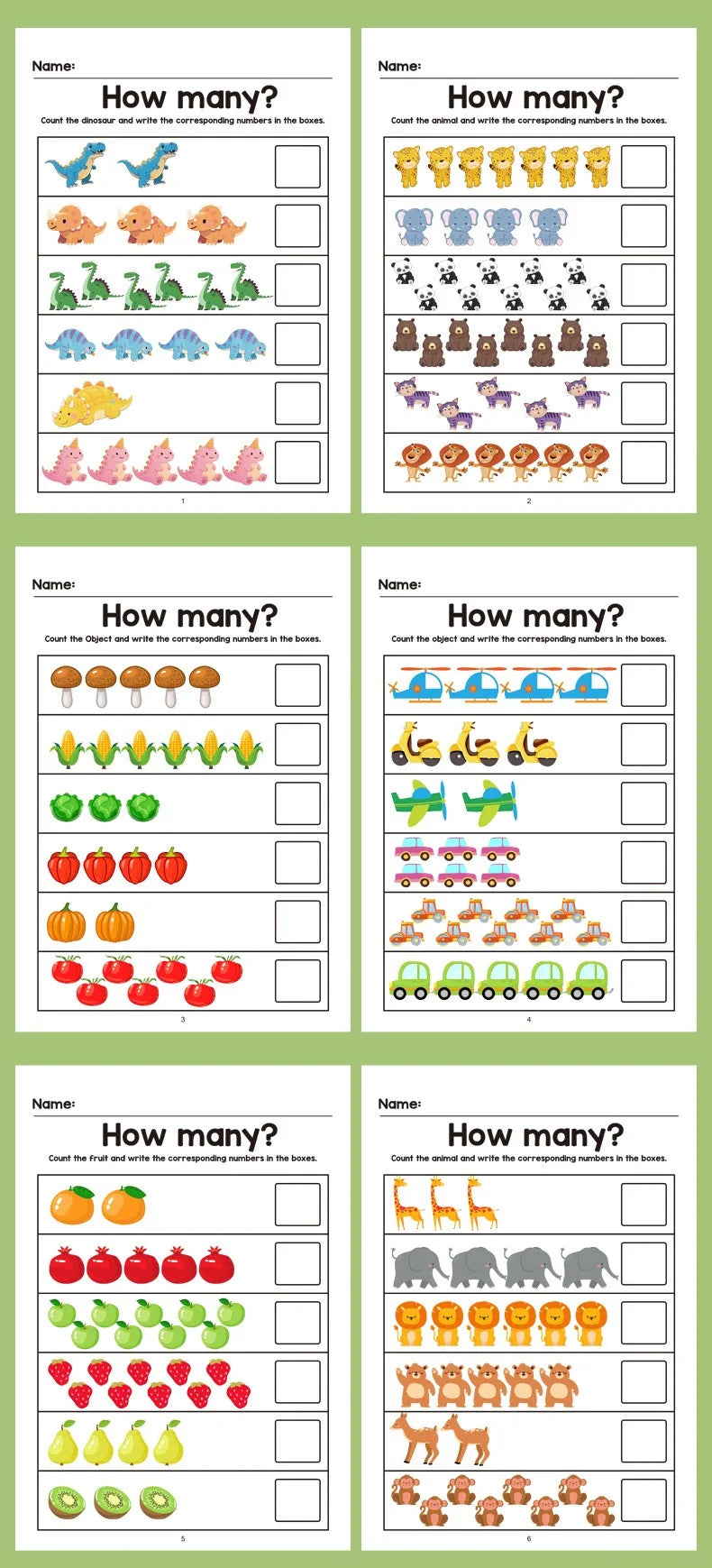 Math Fill-In-The-Blank Workbook for Toddlers, Early Education Logic Thinking Training, Fun Math Pattern Recognition Practice Boo Taj Home Store