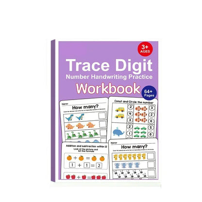 Math Fill-In-The-Blank Workbook for Toddlers, Early Education Logic Thinking Training, Fun Math Pattern Recognition Practice Boo Taj Home Store