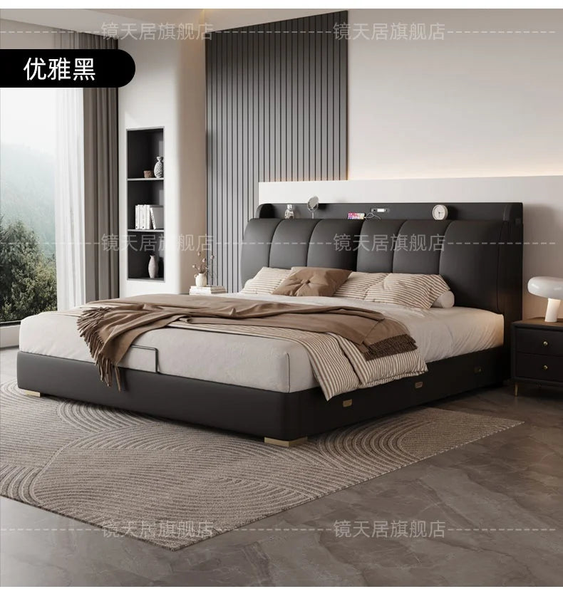 Bedroom Storage Bed Modern Corium Wedding Luxury Bed Corium Double Recamaras Matrimoniales Completas Muebles Home Furniture Taj Home Store