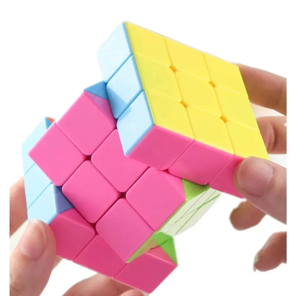 YiSheng Fun 334 Candy Color Magic Cube Professional 3x3x4 Speed Educational Magic Cube Puzzle Cubo Magico Toys Gift For Children Taj Home Store