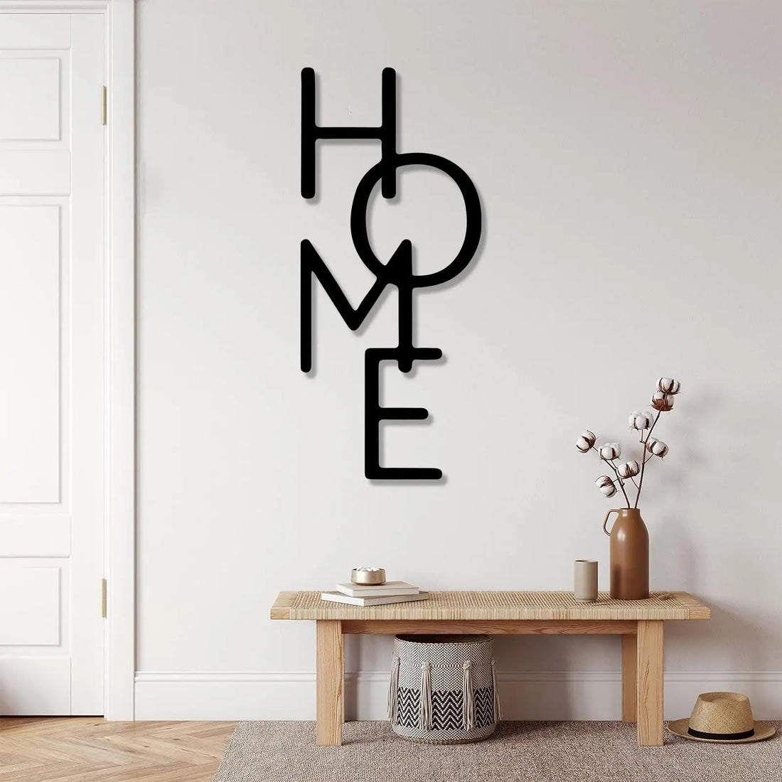 Home Sign Wall Decor, Metal Letters Home Decor, Metal Words Wall Decor, Word Art Wall Decor, Word Family Wall Decor, Foyer Wall Taj Home Store