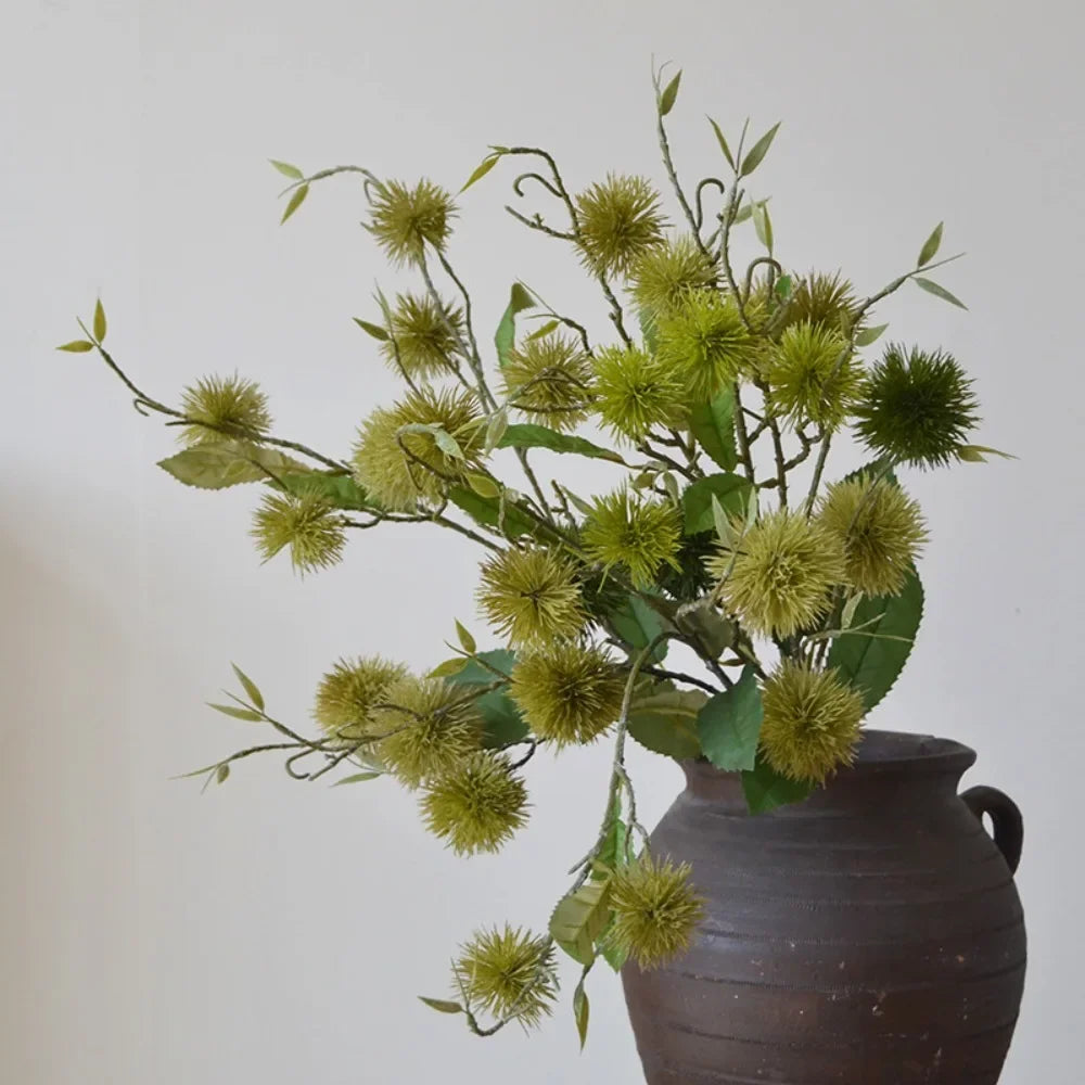 Artificial Plants Dandelion Bouquet Vases for Home Decor Wedding Decorative Fake Flowers Needlework Ornamental Flowerpot Taj Home Store