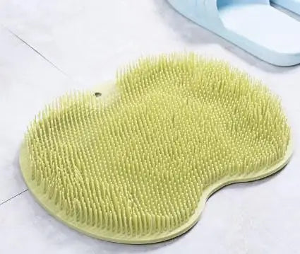 Bathroom Shower Anti Slip Mat, Circular Massage Foot Mat, Back Suction Cup, Foot Scrubber, Back Scrubber, Anti Fall Device Taj Home Store