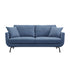 Furniture White Living Room 2 Seater Modern Nordic Scandinavian Upholstery Small Comfy High Quality Taj Home Store