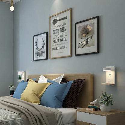 Bedroom Led Wall Lamps with USB Charge Wall Light Indoor Lamp for Living Room Decor Wall Panels with Switch Aisle Modern Sconce Taj Home Store
