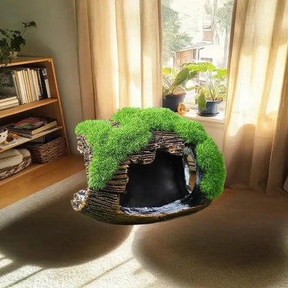 Aquarium  Decoration Fish  Shelter Fish Tank Resin  Ornaments Fish And  Hiding Cave Aquarium Landscaping Taj Home Store