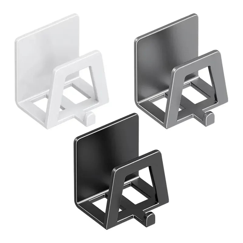 4/1pcs Stainless Steel Sponge Holder Self Adhesive Sink Drain Drying Sponges Racks Shelf Kitchen Storage Wall Holders Organizer Taj Home Store